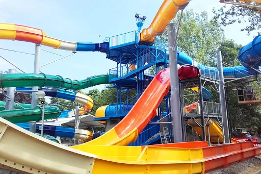 Harkányi Gyógy-és strandfürdő, csúszdapark